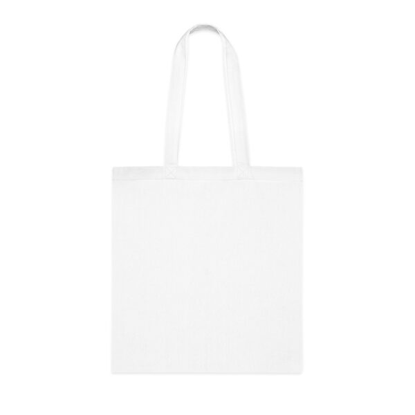 Adorable Minimalist Cat Tote Bag - Charming Lightweight Cotton Shopper - Image 2